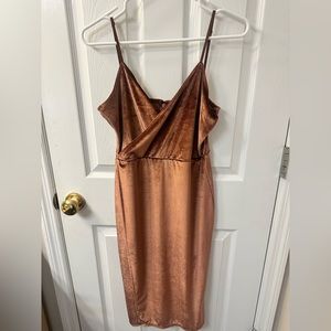 Bronze dress